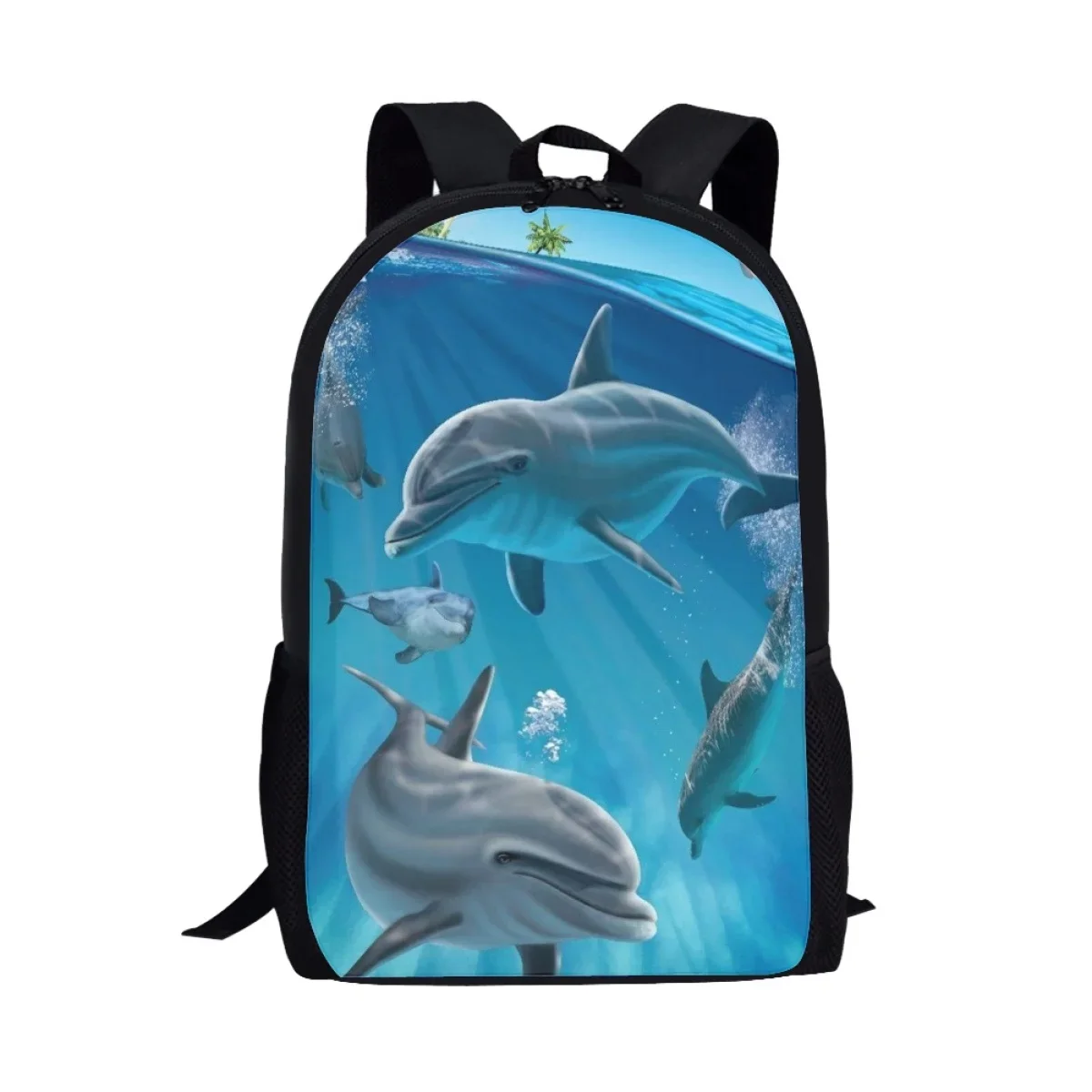Blue Dolphin Women Backpack Men Shoulder Bags 3D Animal Print Children School Bags Girls Boys Back Pack Back to School Mochila
Blue Dolphin Women Backpack Men Shoulder Bags 3D Animal Print Children School Bags Girls Boys Back Pack Back to School Mochila