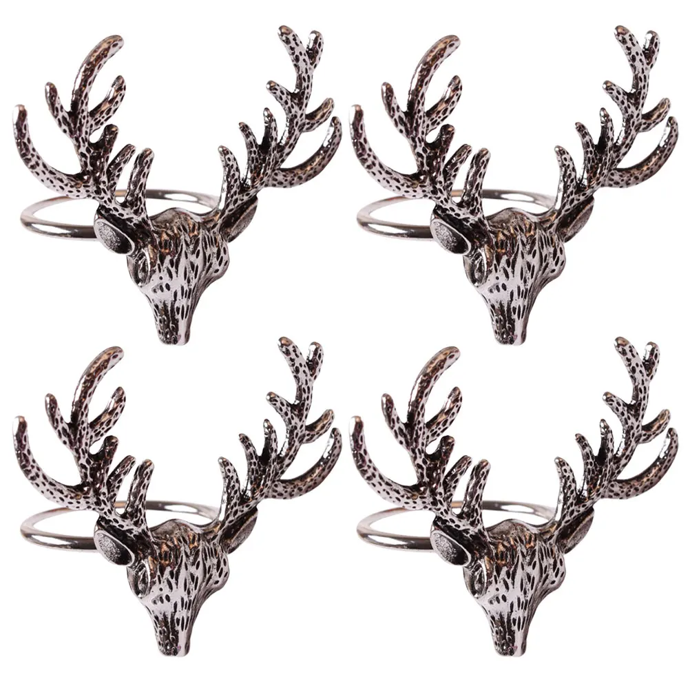 4 Pcs Head Napkin Rings Table Decors Metal Buckles Xmas Party Napkin Decors Christmas Decor Tableware Kitchen
4 Pcs Head Napkin Rings Table Decors Metal Buckles Xmas Party Napkin Decors Christmas Decor Tableware Kitchen