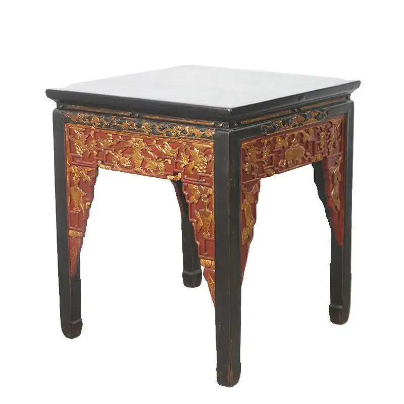 Ming and Qing classical solid wood Chinese entrance table, entrance platform, antique eight immortals table
Ming and Qing classical solid wood Chinese entrance table, entrance platform, antique eight immortals table