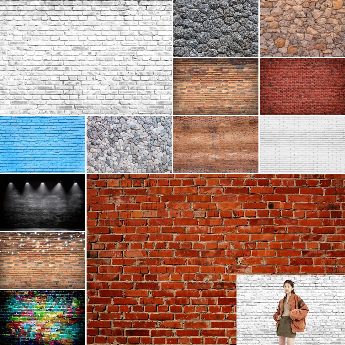 MOON.QG Red Brick Wall Backdrop Baby Birthday Rustic Photo Backdrop Food Photography Background Vintage Girl Cake Smash Portrait
MOON.QG Red Brick Wall Backdrop Baby Birthday Rustic Photo Backdrop Food Photography Background Vintage Girl Cake Smash Portrait