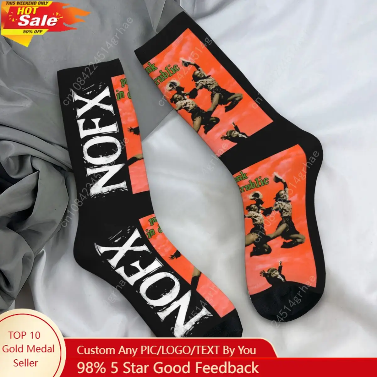 NOFX American Rock Music Band Socks Autumn Musician Stockings Leisure Men's Warm Soft Socks Outdoor Sports Anti Skid Socks
NOFX American Rock Music Band Socks Autumn Musician Stockings Leisure Men's Warm Soft Socks Outdoor Sports Anti Skid Socks