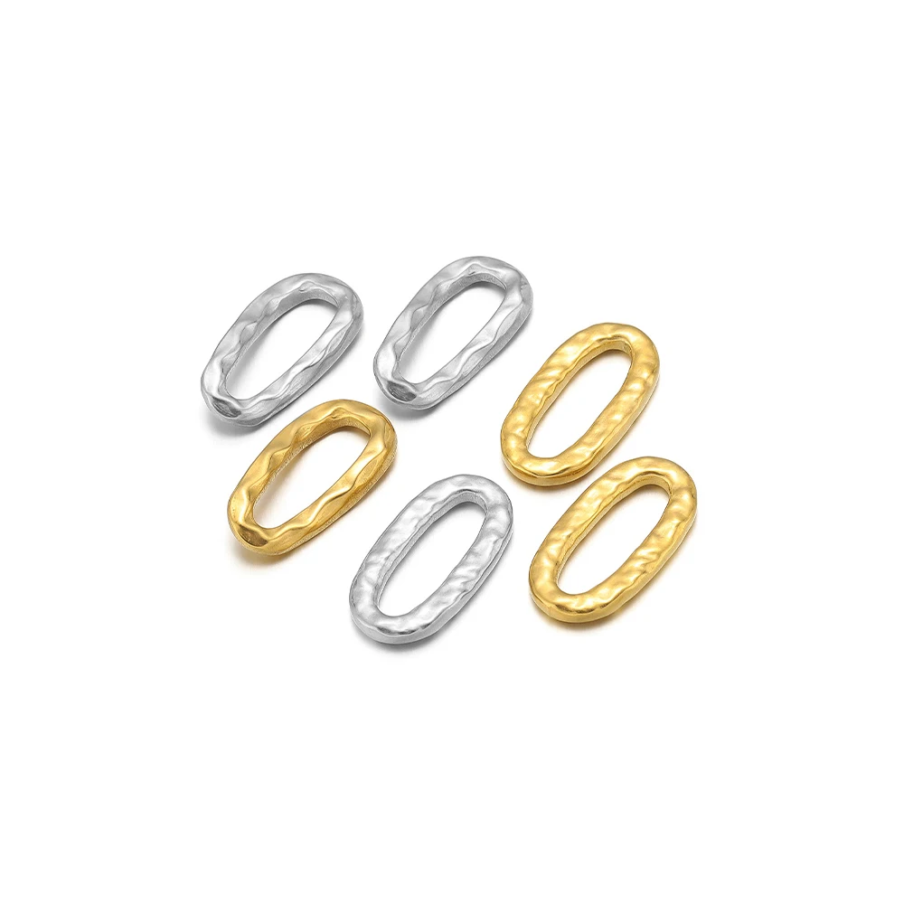 5Pcs Stainless Steel Oval Twisted Charms Connectors for DIY Handmade Jewelry Making Necklaces Pendants Earrings Crafts Findings
5Pcs Stainless Steel Oval Twisted Charms Connectors for DIY Handmade Jewelry Making Necklaces Pendants Earrings Crafts Findings