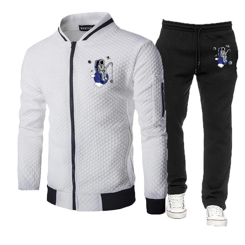 Funny Design Astronaut Simple Style Slim Set 2025 Spring Autumn For Man Walking at the Forefront of Fashion Hoodies Pants Suits
Funny Design Astronaut Simple Style Slim Set 2025 Spring Autumn For Man Walking at the Forefront of Fashion Hoodies Pants Suits