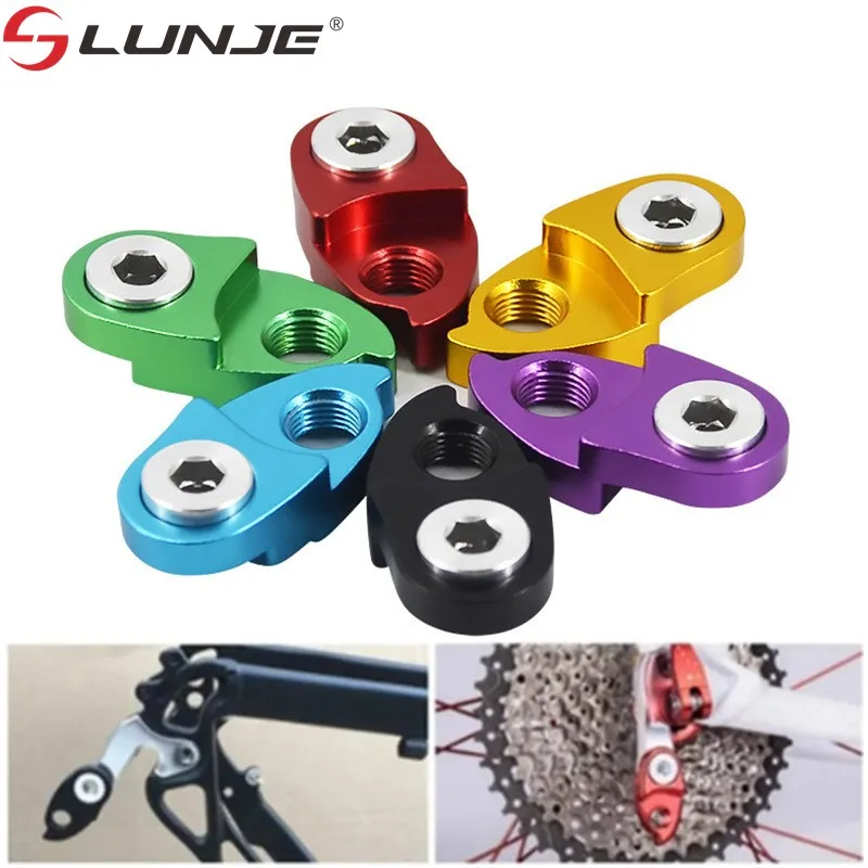 Bicycle Rear Derailleur Hanger Converter Extension Extender Aluminum Road Bike MTB Cycling Frame Gear Tail Hook Extender
Bicycle Rear Derailleur Hanger Converter Extension Extender Aluminum Road Bike MTB Cycling Frame Gear Tail Hook Extender