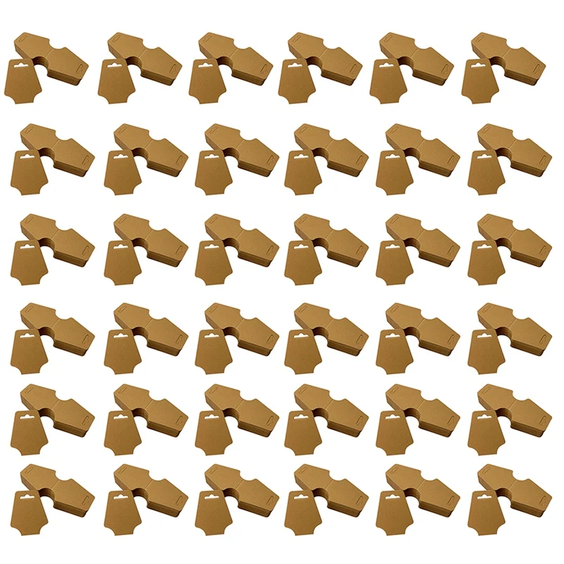 400Piece Jewelry Packaging Kraft Paper Necklace Holder Tags Card Bracelet Display Cards
400Piece Jewelry Packaging Kraft Paper Necklace Holder Tags Card Bracelet Display Cards