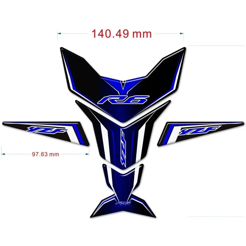 For YAMAHA YZF-R6 YZFR6 Fairing Emblem Badge Logo R6 Knee 2015-2020 Motocycle Stickers YZF R6 Tank Pad Stickers Decal Protector
For YAMAHA YZF-R6 YZFR6 Fairing Emblem Badge Logo R6 Knee 2015-2020 Motocycle Stickers YZF R6 Tank Pad Stickers Decal Protector