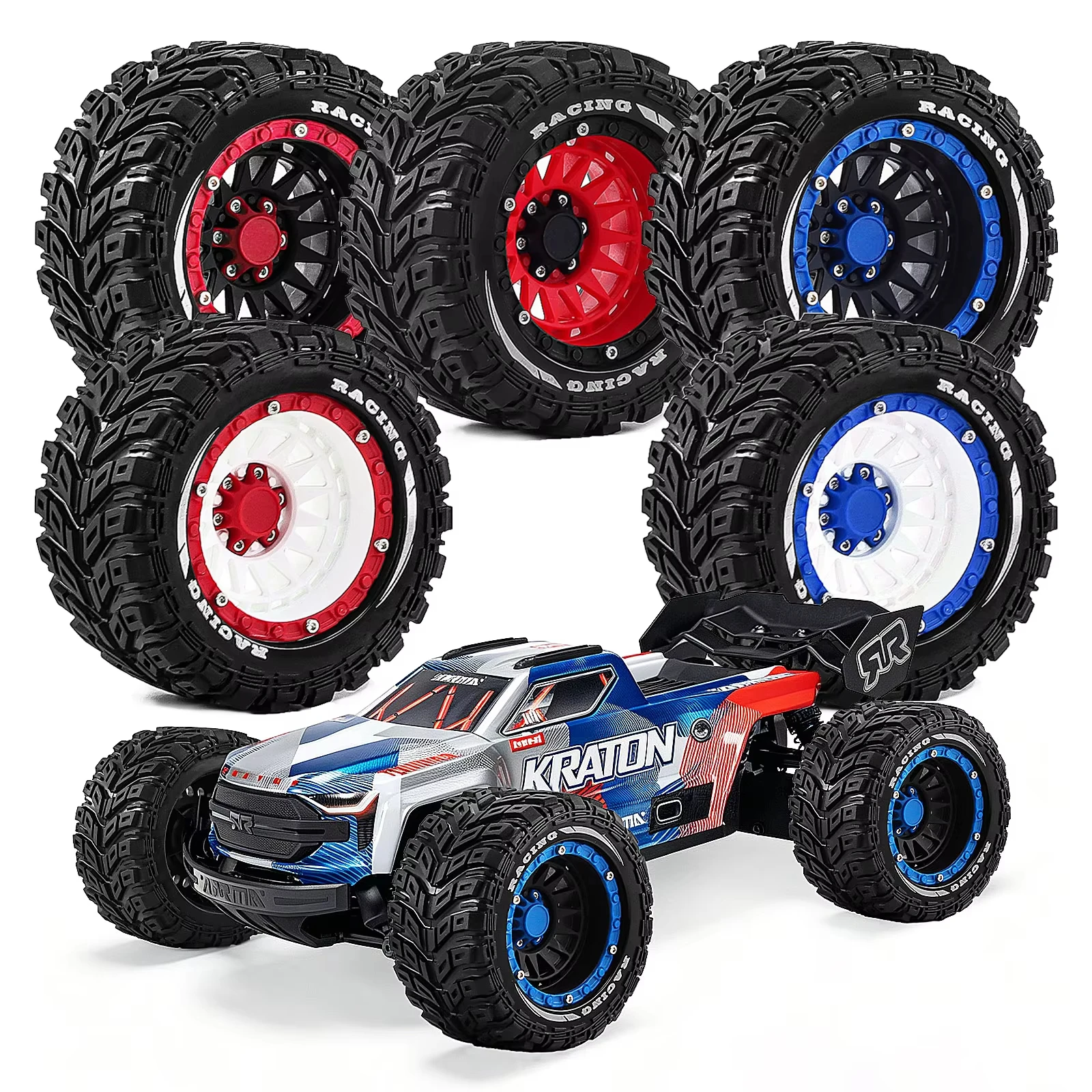 1/14 1/16 RC Truck Wheel Rims Tires Kit Upgrade Parts Fit Traxxas Summit E-Revo ARRMA Mini Kraton 3S Hyper Go SCY MXJ RC Car
1/14 1/16 RC Truck Wheel Rims Tires Kit Upgrade Parts Fit Traxxas Summit E-Revo ARRMA Mini Kraton 3S Hyper Go SCY MXJ RC Car