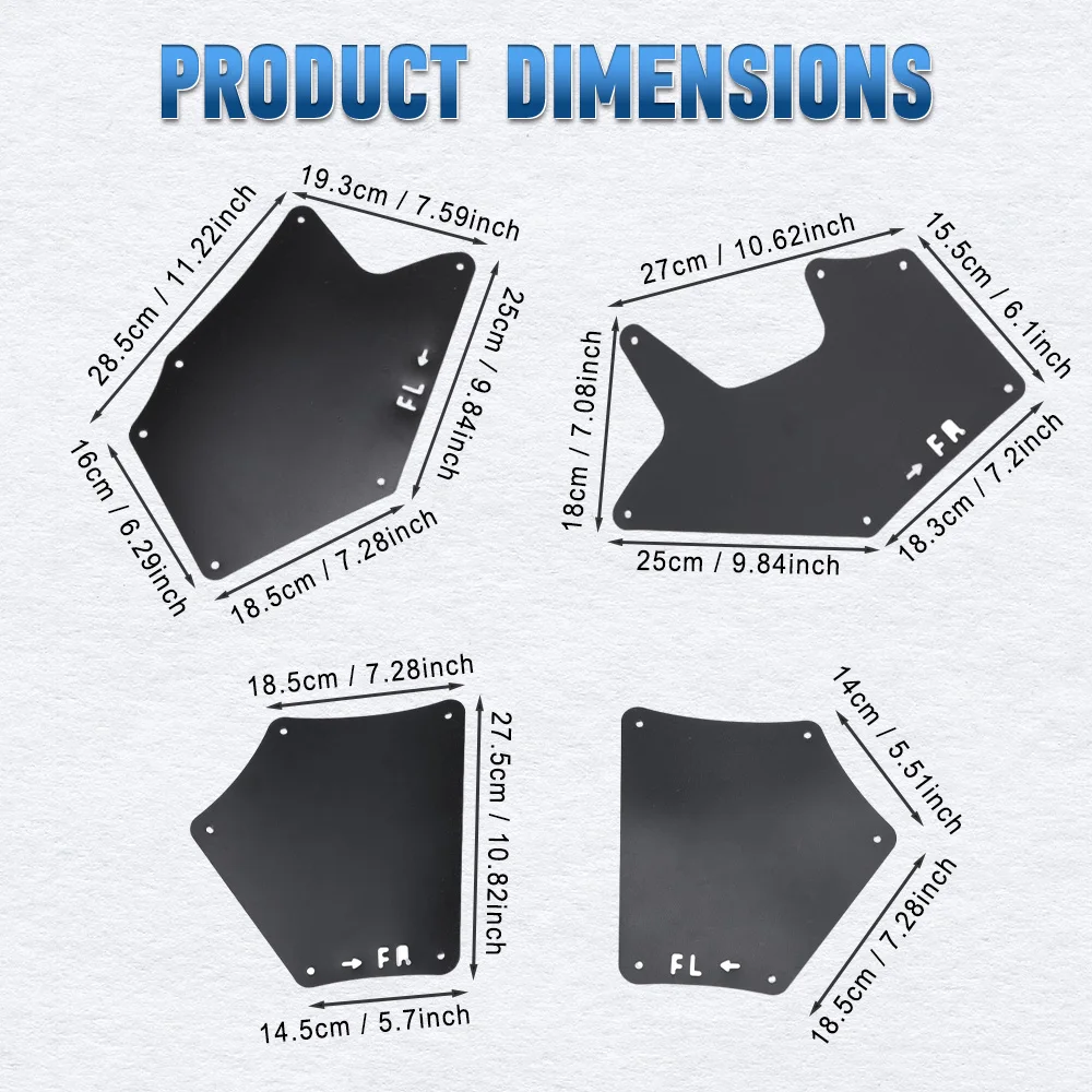 For Toyota Tundra Pickup / Sequoia 2007-2020 Mud Flaps Splash Guards Mudflaps Fender Liners Shield Apron Seal Flares 537370C030
For Toyota Tundra Pickup / Sequoia 2007-2020 Mud Flaps Splash Guards Mudflaps Fender Liners Shield Apron Seal Flares 537370C030