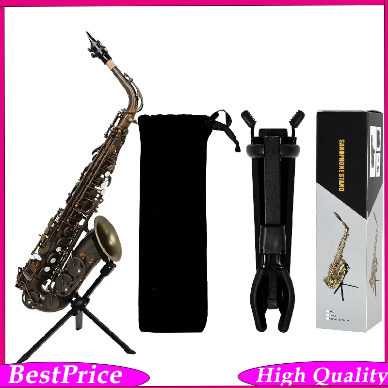 Alto Saxophone Stand Aluminum Alloy Flat Support Folding Stand Professional Woodwind Instrument Parts Accessories Alto Sax Stand
Alto Saxophone Stand Aluminum Alloy Flat Support Folding Stand Professional Woodwind Instrument Parts Accessories Alto Sax Stand