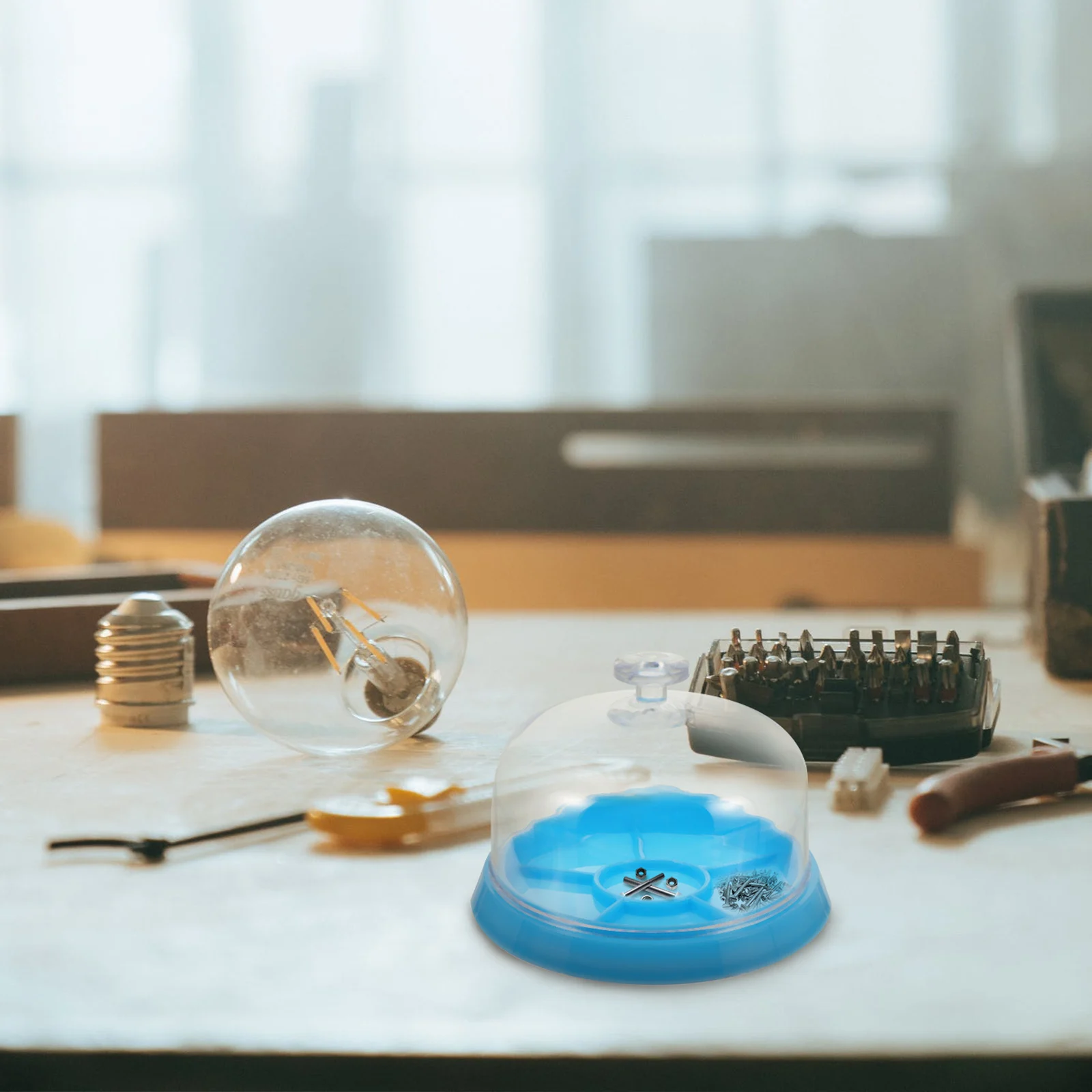 2 Pcs Dust Cover Watch Repair Tools Storage Case with Lid Tray Protector
2 Pcs Dust Cover Watch Repair Tools Storage Case with Lid Tray Protector