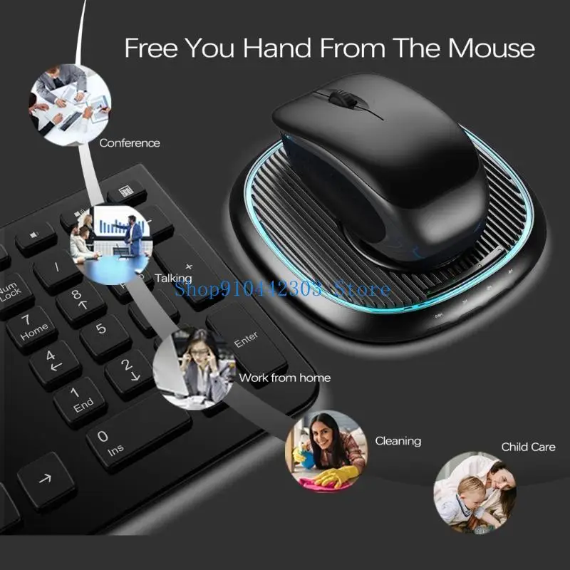 652F Mouse Mover Jiggler, Keep Computer Awake and Undetectable with Timer and 7 RGB Lightings Suitable for Optical Mouse
652F Mouse Mover Jiggler, Keep Computer Awake and Undetectable with Timer and 7 RGB Lightings Suitable for Optical Mouse
