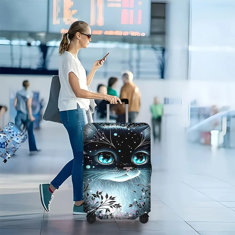 1-piece Dream Cat Print luggage cover for luggage sizes 18-32 inches; dust and elastic travel accessories to effectively prot
1-piece Dream Cat Print luggage cover for luggage sizes 18-32 inches; dust and elastic travel accessories to effectively prot