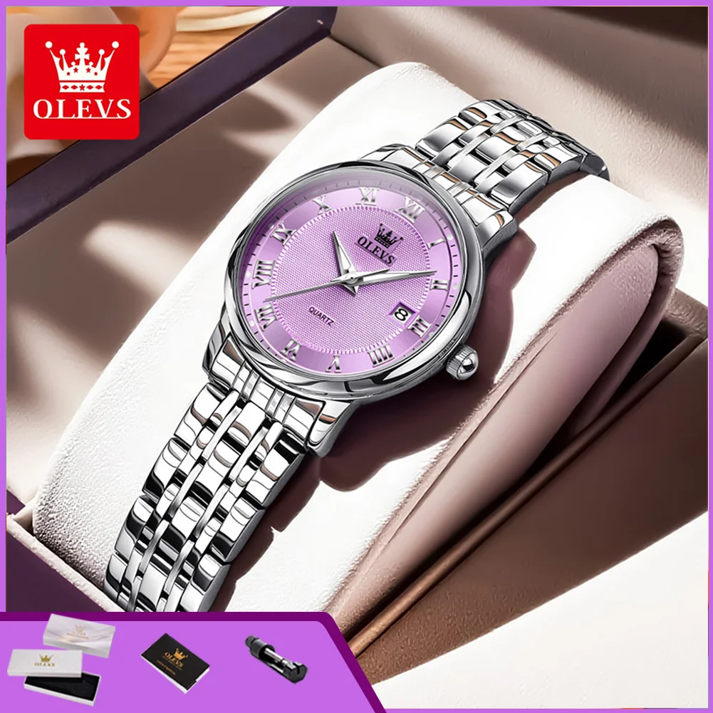 OLEVS 5611 Hot Women's Wristwatches Waterproof Luminous Elegant Bracelet Quartz Movement Watches for Lady
OLEVS 5611 Hot Women's Wristwatches Waterproof Luminous Elegant Bracelet Quartz Movement Watches for Lady
