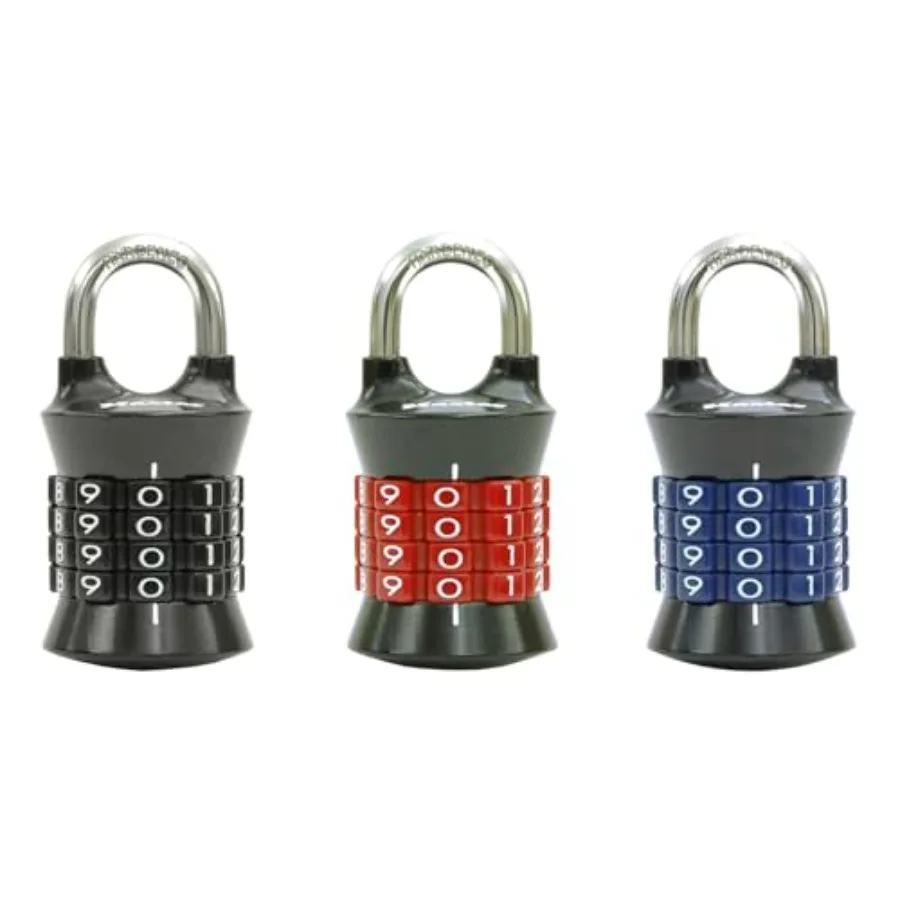 Locker Lock Set Your Own Combination Padlock,,Colors May Vary, 1535EC3
Locker Lock Set Your Own Combination Padlock,,Colors May Vary, 1535EC3