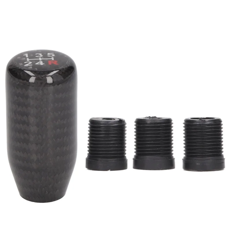 Carbon Fiber Gear Shift Knobs 5 Gears Black Comfortable Touch Smooth Surface Replacement For Acura
Carbon Fiber Gear Shift Knobs 5 Gears Black Comfortable Touch Smooth Surface Replacement For Acura
