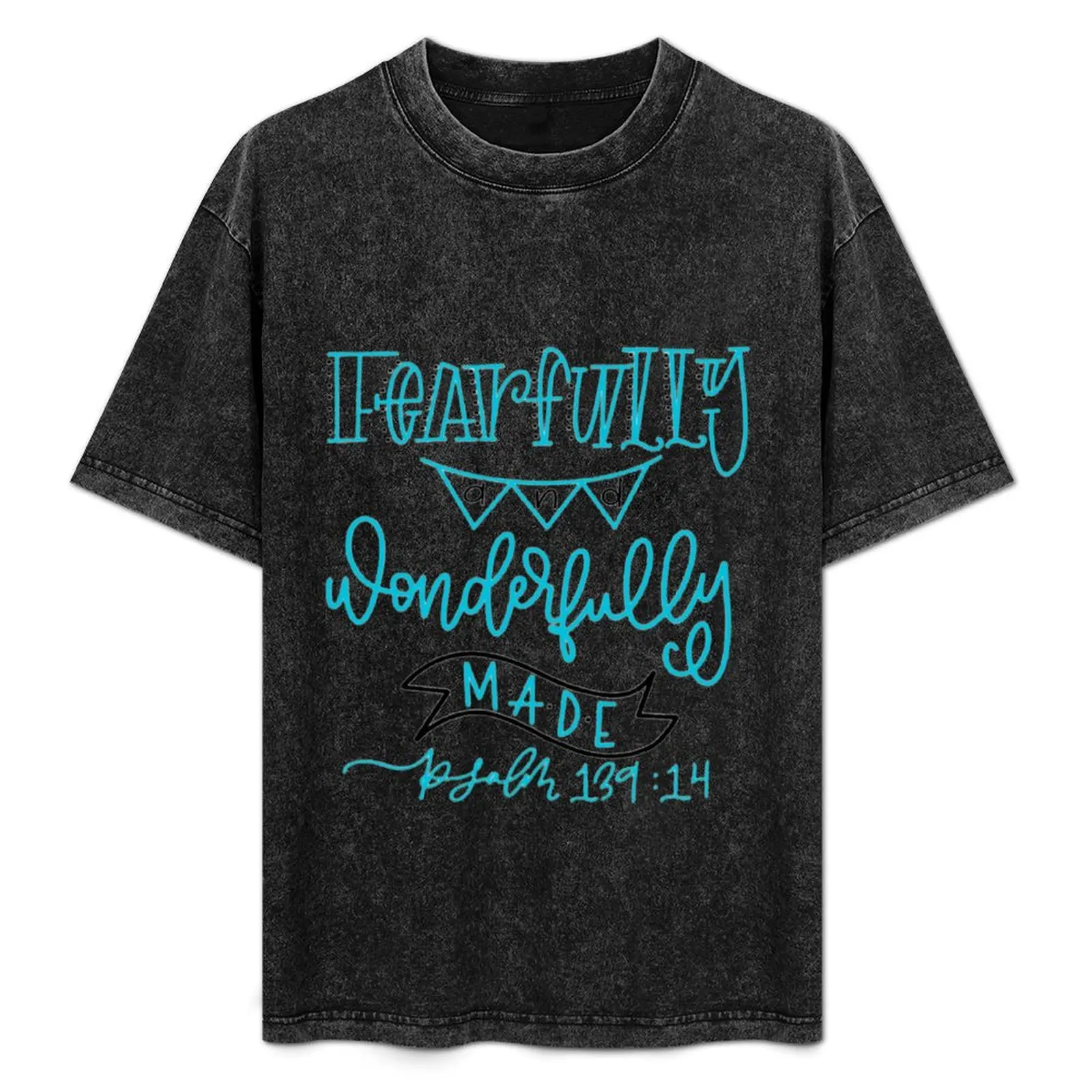 Fearfully and wonderfully made T-Shirt Street Fashion Casual Tee Shirt
Fearfully and wonderfully made T-Shirt Street Fashion Casual Tee Shirt