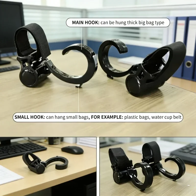 Прочные вращающиеся крючки для колясок из АБС-пластика черного цвета — многофункциональные зажимы для сумок, органайзер для подгузников и детских принадлежностей
Прочные вращающиеся крючки для колясок из АБС-пластика черного цвета — многофункциональные зажимы для сумок, органайзер для подгузников и детских принадлежностей