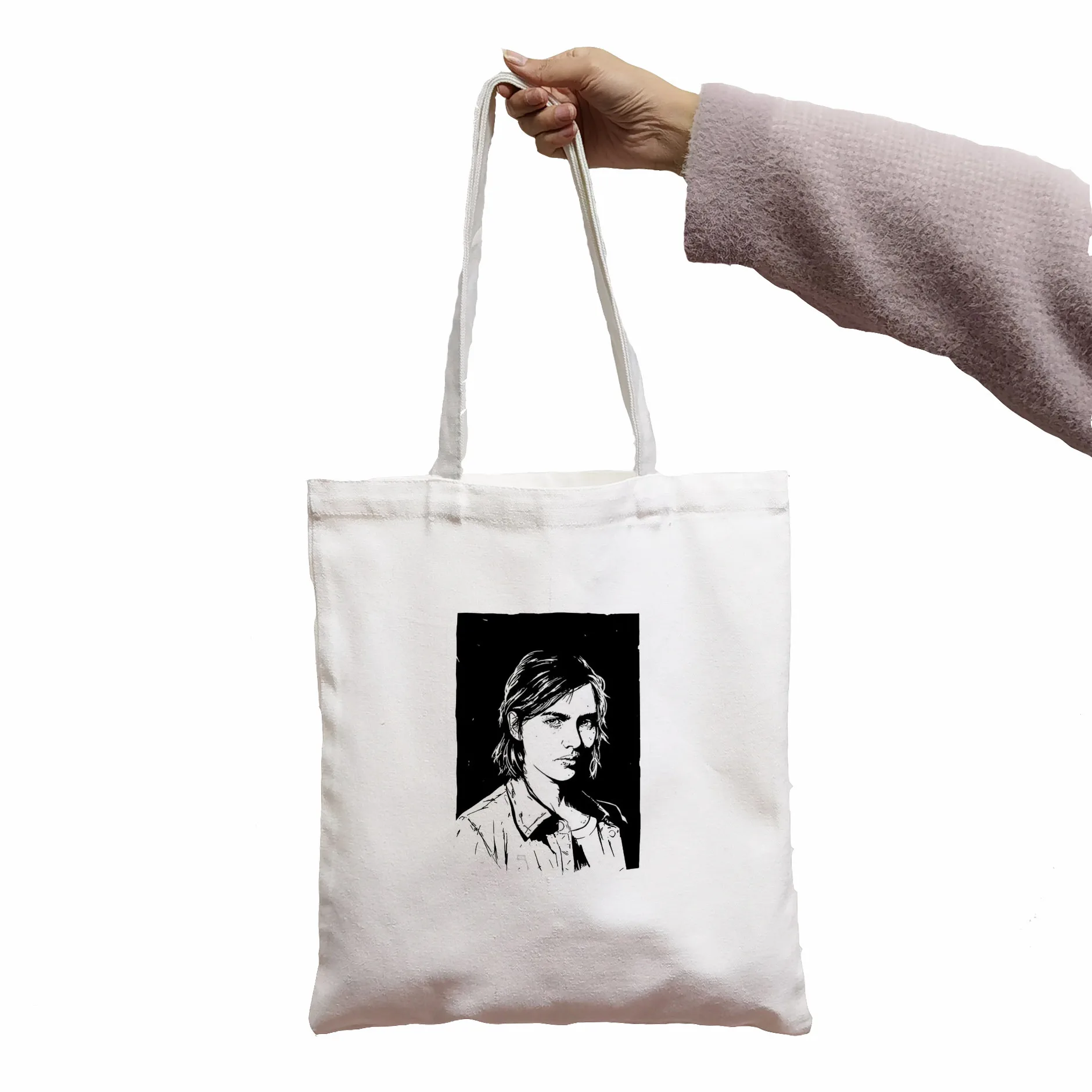 The Last Of Us Part Women Bags Harajuku Gothic Canvas Bag Horror Cartoon Large Capacity Shopper Bag Fashion Casual Shoulder Bag
The Last Of Us Part Women Bags Harajuku Gothic Canvas Bag Horror Cartoon Large Capacity Shopper Bag Fashion Casual Shoulder Bag