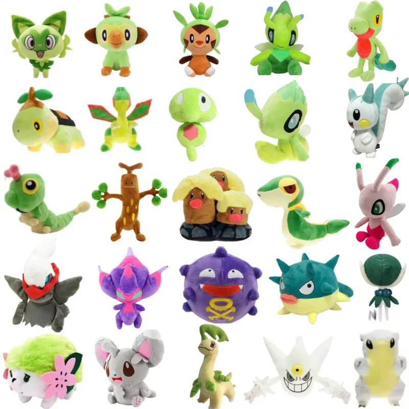 Pokemon Flygon Caterpie Celebi Treecko Qwilfish Calyrex Grookey Sudowoodo Exeggutor-Alola милая мягкая кукла Peluche подарок
Pokemon Flygon Caterpie Celebi Treecko Qwilfish Calyrex Grookey Sudowoodo Exeggutor-Alola милая мягкая кукла Peluche подарок