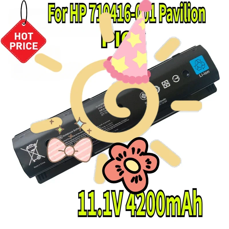 Аккумулятор PI06 11,1 В, 4200 мАч для HP 710416-001 Pavilion 14 15 17 серии Envy 15-J000 HSTNN-LB4N M7-J020DX 17-E020US HSTNN-UB4N
Аккумулятор PI06 11,1 В, 4200 мАч для HP 710416-001 Pavilion 14 15 17 серии Envy 15-J000 HSTNN-LB4N M7-J020DX 17-E020US HSTNN-UB4N