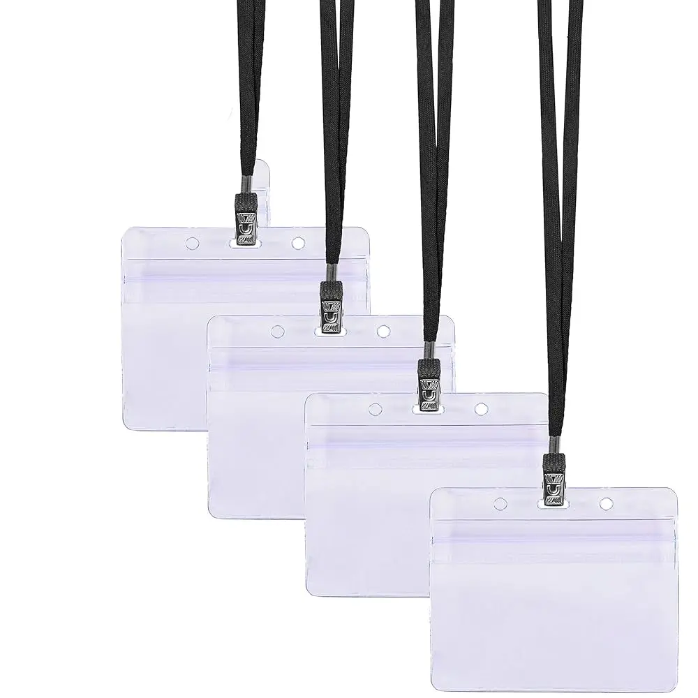 330 pcs Make 110 Name Tag Holders with Lanyards and White Insert Cards, Quick Load No Zipper Badge Protector ID Holder Heavy
330 pcs Make 110 Name Tag Holders with Lanyards and White Insert Cards, Quick Load No Zipper Badge Protector ID Holder Heavy