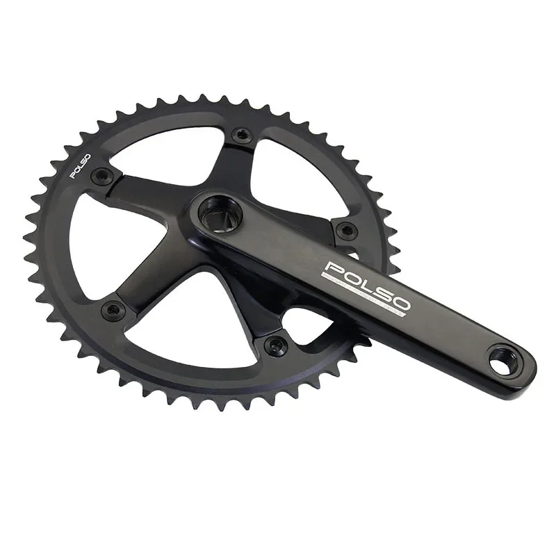PC002 CNC Crankset For Fixed Gear Bike Chain Ring Crank Set 48T 49T 51T 52T Customized Carton Box CNC Machine Making 165mm Crank
PC002 CNC Crankset For Fixed Gear Bike Chain Ring Crank Set 48T 49T 51T 52T Customized Carton Box CNC Machine Making 165mm Crank