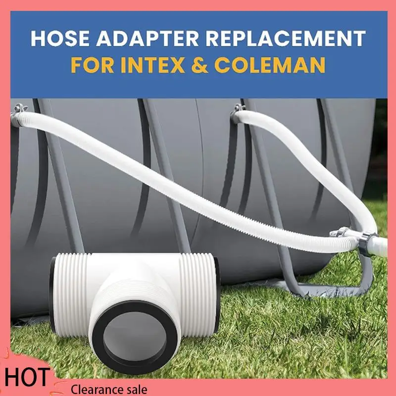 A88Z For Intex Pool Hoses T-Diverter 1.5 Inch Pool Pump, Pool Hoses T-Joint Connector Above Pool Hose Connector Easy Ins
A88Z For Intex Pool Hoses T-Diverter 1.5 Inch Pool Pump, Pool Hoses T-Joint Connector Above Pool Hose Connector Easy Ins