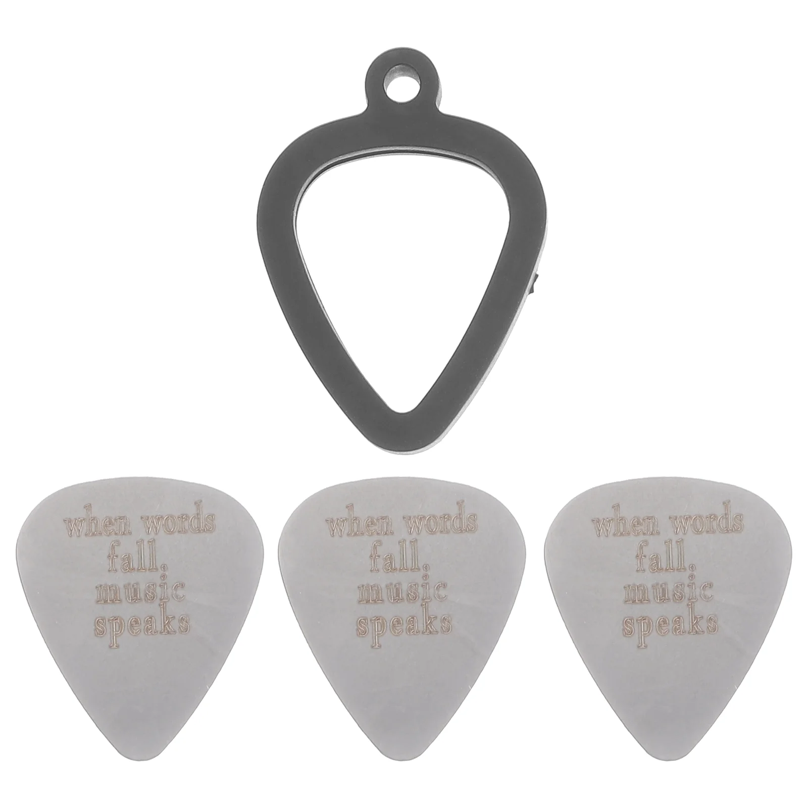 3 Pcs Guitar Pick Guitars Thick Picks Acoustic Bass Triangle Luminous Accessories Kit Stainless Steel Silica Gel Electric for
3 Pcs Guitar Pick Guitars Thick Picks Acoustic Bass Triangle Luminous Accessories Kit Stainless Steel Silica Gel Electric for