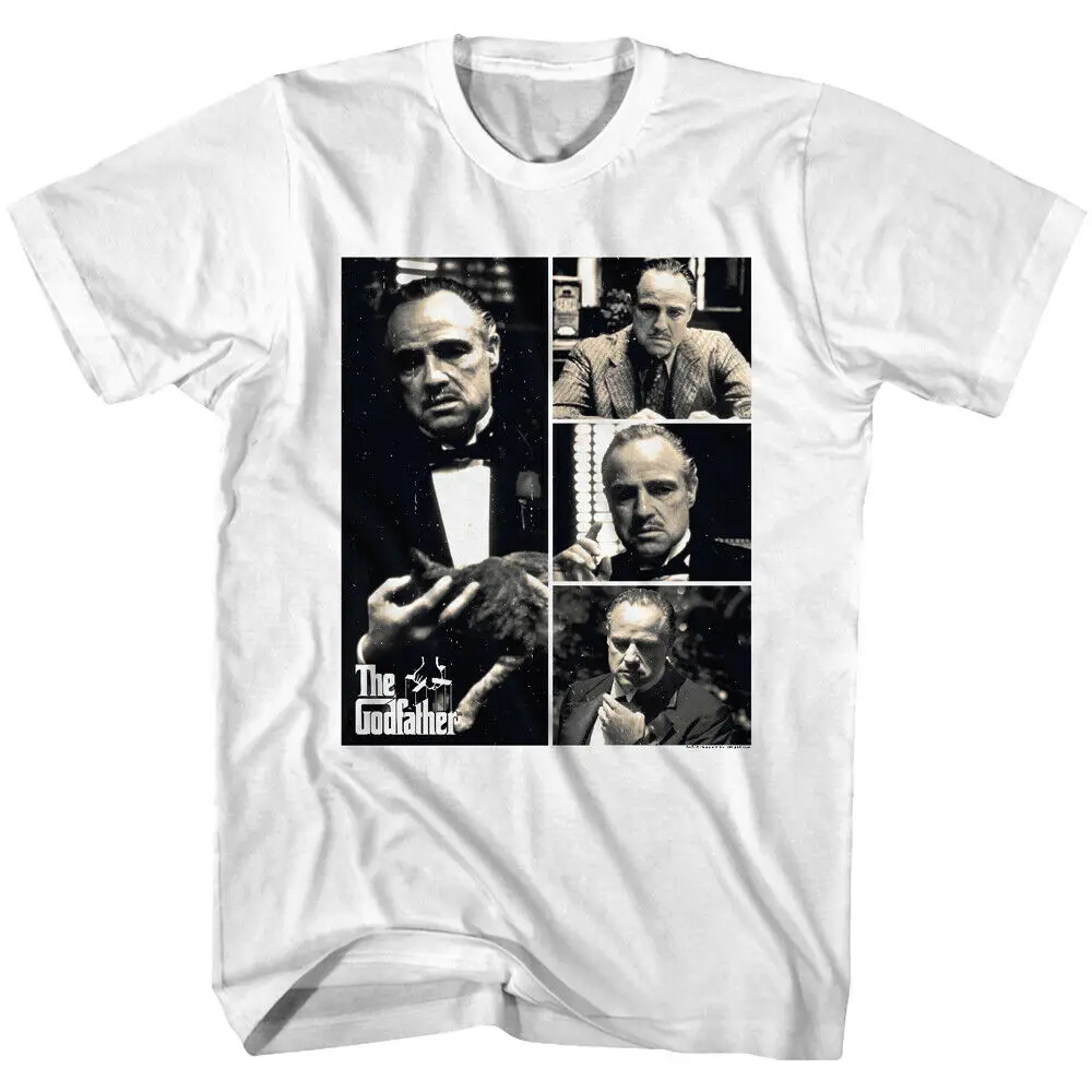 Модная летняя мужская футболка с коротким рукавом Godfather Corleone, классическая футболка в стиле ретро в европейском и американском стиле
Модная летняя мужская футболка с коротким рукавом Godfather Corleone, классическая футболка в стиле ретро в европейском и американском стиле