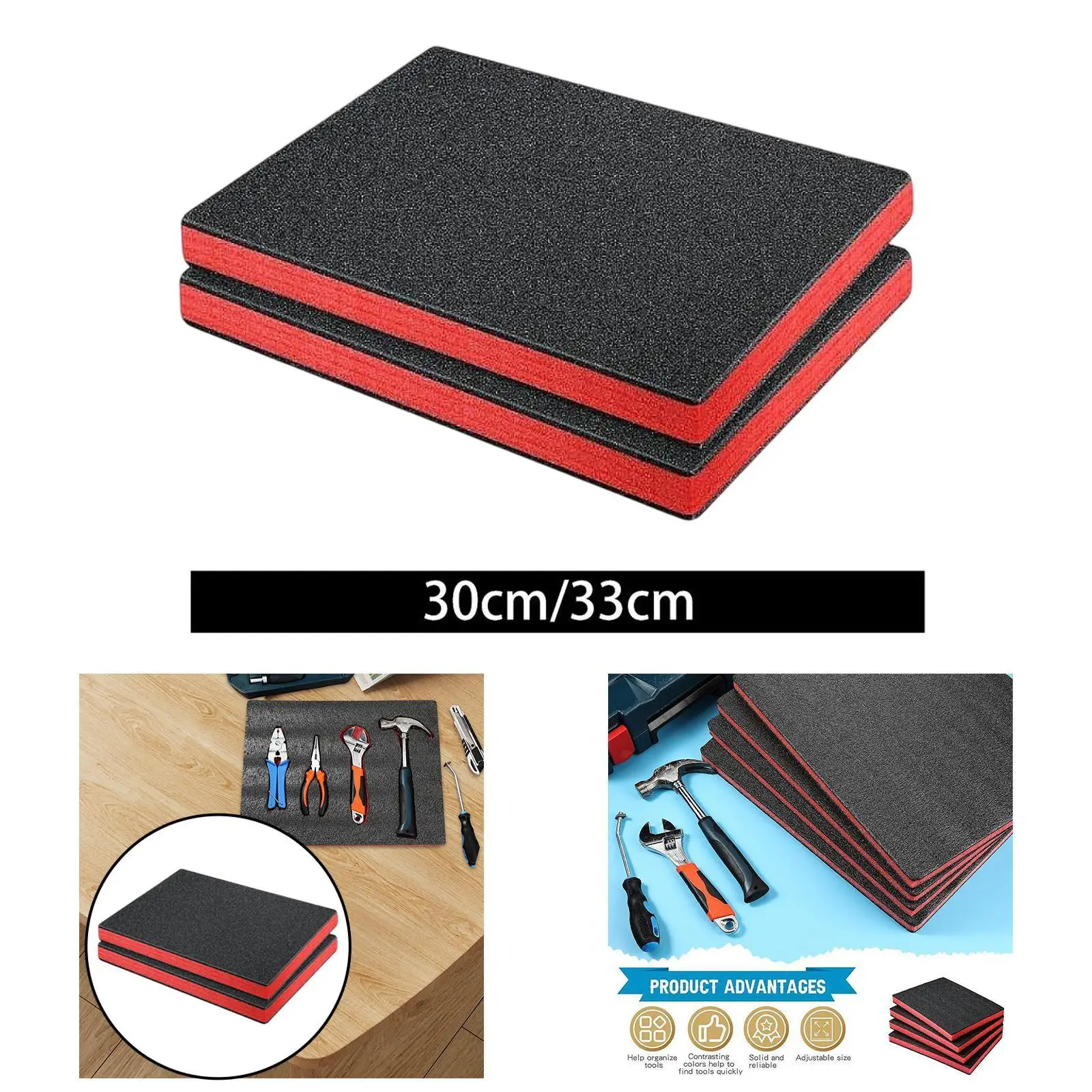 2x пенопластовые вставки для ящиков для инструментов, практичные нескользящие профессиональные пенопластовые вставки для настольных миниатюрных ящиков для инструментов, транспортная набивка для хранения
2x пенопластовые вставки для ящиков для инструментов, практичные нескользящие профессиональные пенопластовые вставки для настольных миниатюрных ящиков для инструментов, транспортная набивка для хранения