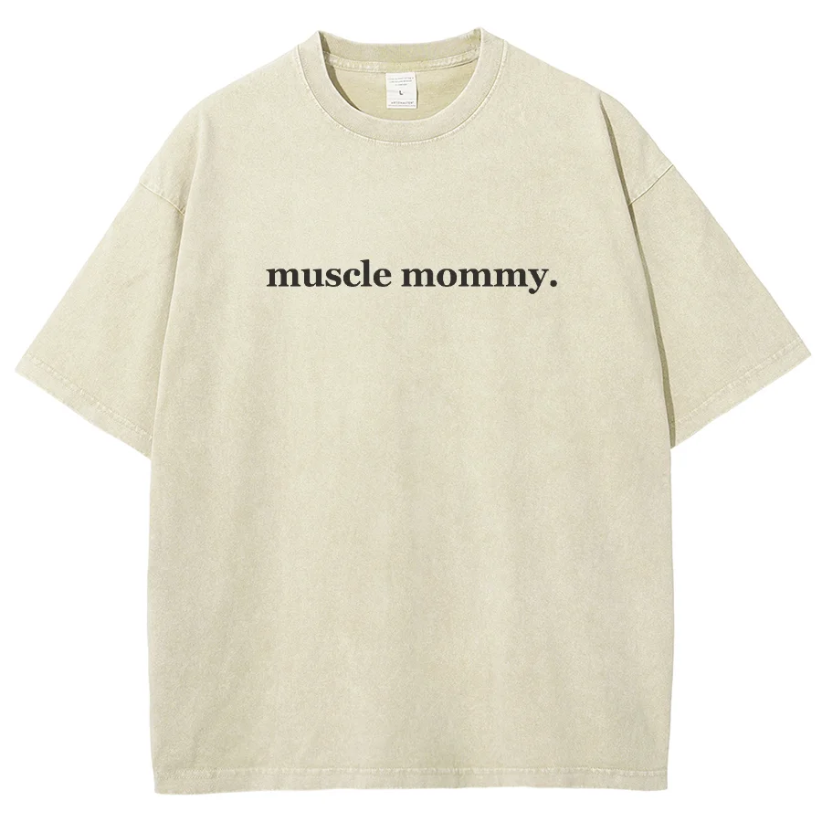 Muscle Letter Print T-Shirt Simple High Neutral Style Shoulder Oversize Fashion Trend 2024 Designer New Short Sleeves
Muscle Letter Print T-Shirt Simple High Neutral Style Shoulder Oversize Fashion Trend 2024 Designer New Short Sleeves