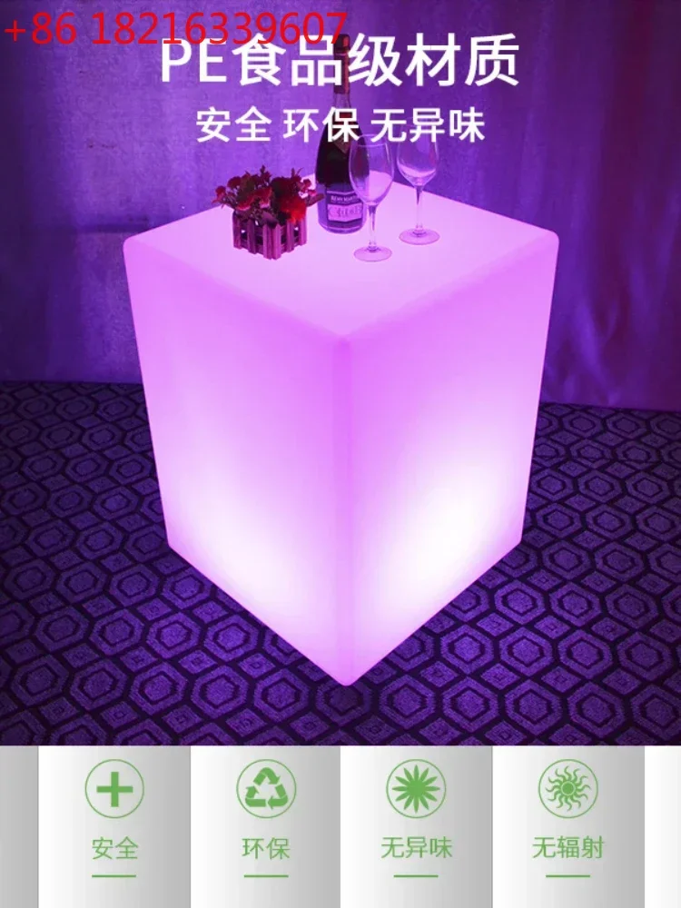 TAO Lled Remote Control Colorful Bar Counter Square Column Wine Table Bar KTV Luminous Furniture
TAO Lled Remote Control Colorful Bar Counter Square Column Wine Table Bar KTV Luminous Furniture