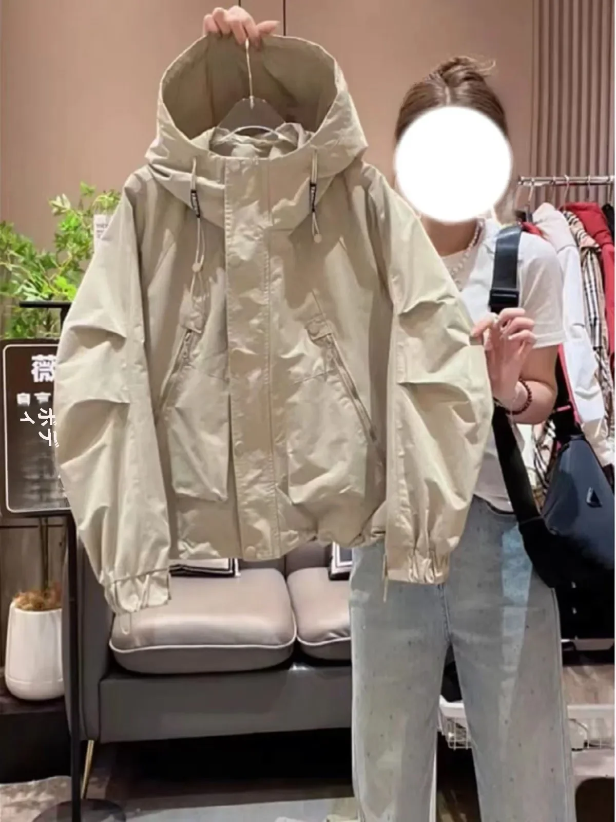 Thickened Cotton Jacket Short Sle Spring New Arrival plus Size Casual Coat Upperwear Commute Loose Fit Long Sleeve Zipper XT645
Thickened Cotton Jacket Short Sle Spring New Arrival plus Size Casual Coat Upperwear Commute Loose Fit Long Sleeve Zipper XT645