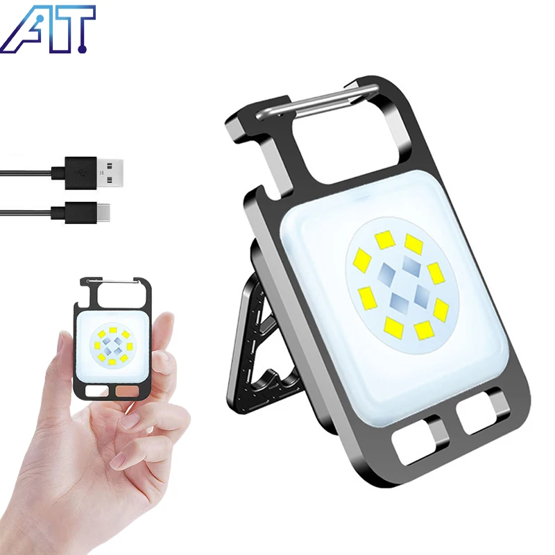 Mini LED Camping Supplies Rechargeable With Magnet Bottle Opener Keychain Outdoor Fishing Climbing Maintenance Emergency Torch
Mini LED Camping Supplies Rechargeable With Magnet Bottle Opener Keychain Outdoor Fishing Climbing Maintenance Emergency Torch
