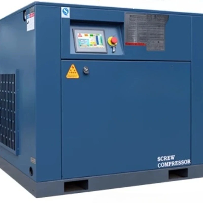 Screw air compressor permanent magnet variable frequency screw air compressor 7.5/15/22/37/55 KW
Screw air compressor permanent magnet variable frequency screw air compressor 7.5/15/22/37/55 KW