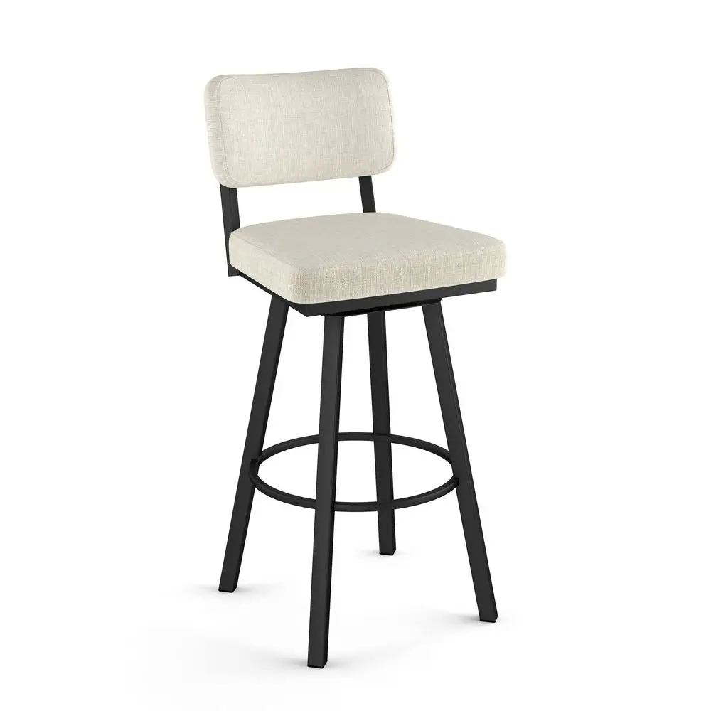 Alek 30 in. Swivel Bar Stool Light GreyBeige PVC Black Metal
Alek 30 in. Swivel Bar Stool Light GreyBeige PVC Black Metal
