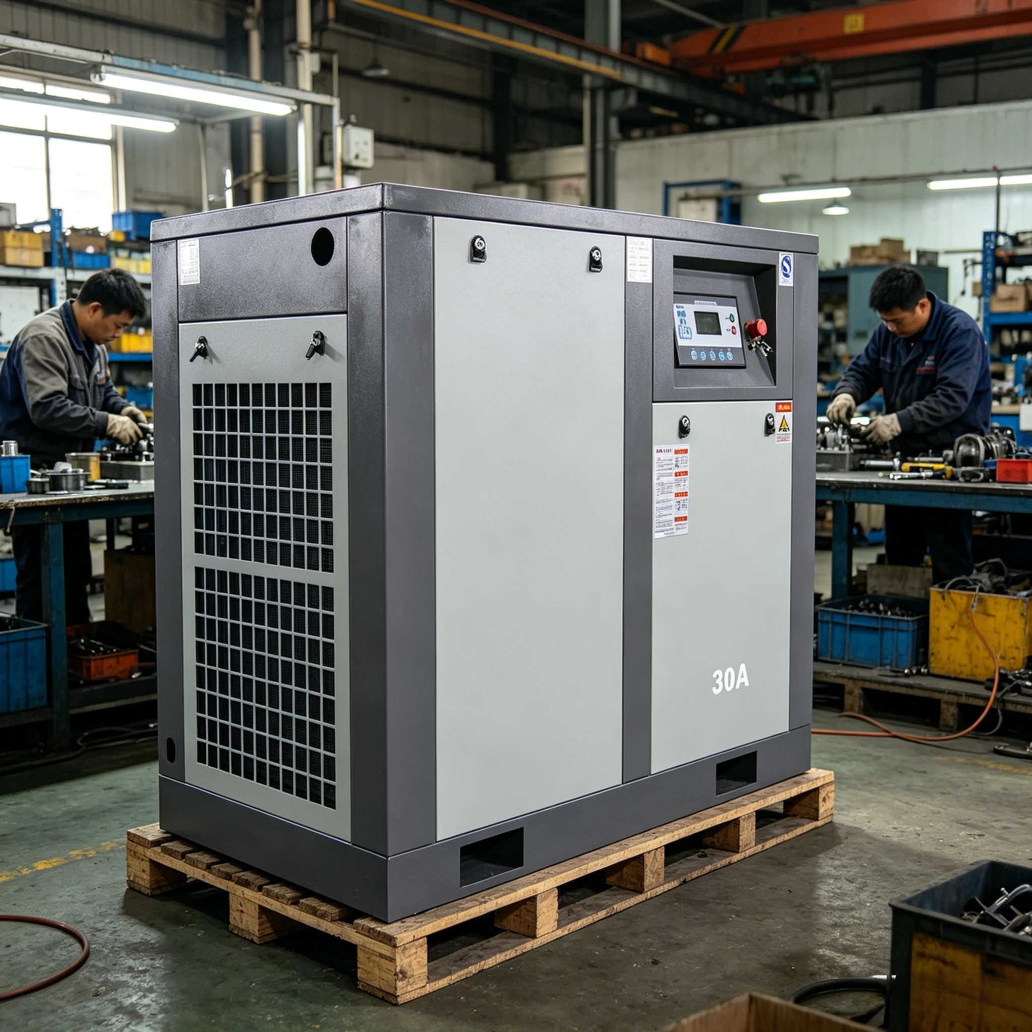 7.5kw 15kw 22kw 37kw 55kw Silent Electric Type Constant Frequency Screw Air Compressor Rotary Screw Electric Piston Customized
7.5kw 15kw 22kw 37kw 55kw Silent Electric Type Constant Frequency Screw Air Compressor Rotary Screw Electric Piston Customized