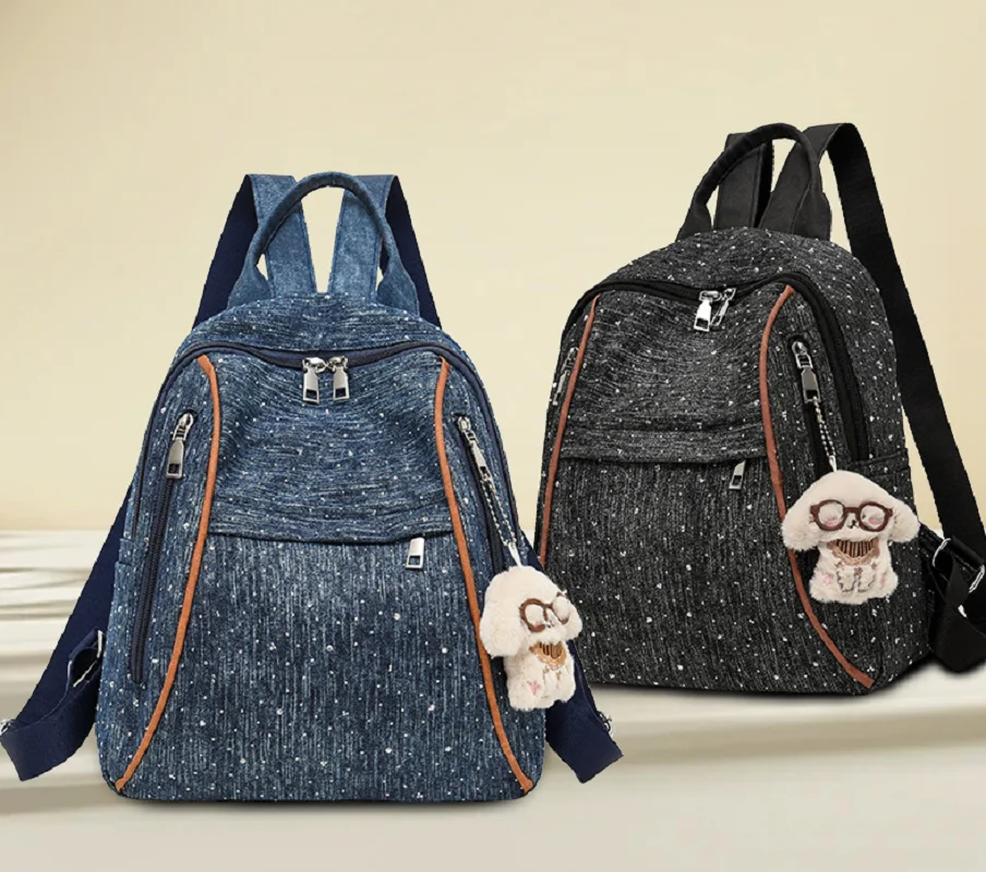 2026 Korean New Fashion Oxford Waterproof Travel Backpacks Women's High Capacity Double Zipper Shoulder Bags Crossbody Bag
2026 Korean New Fashion Oxford Waterproof Travel Backpacks Women's High Capacity Double Zipper Shoulder Bags Crossbody Bag