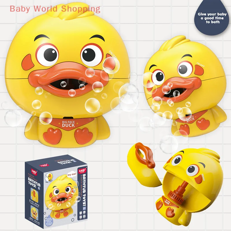 Baby Bath Toys Electric Cartoon Bubble Machine Duck Music Kids Bath Toy Bathtub Automatic Bubble Maker Baby Bathroom Toy For Kid
Baby Bath Toys Electric Cartoon Bubble Machine Duck Music Kids Bath Toy Bathtub Automatic Bubble Maker Baby Bathroom Toy For Kid