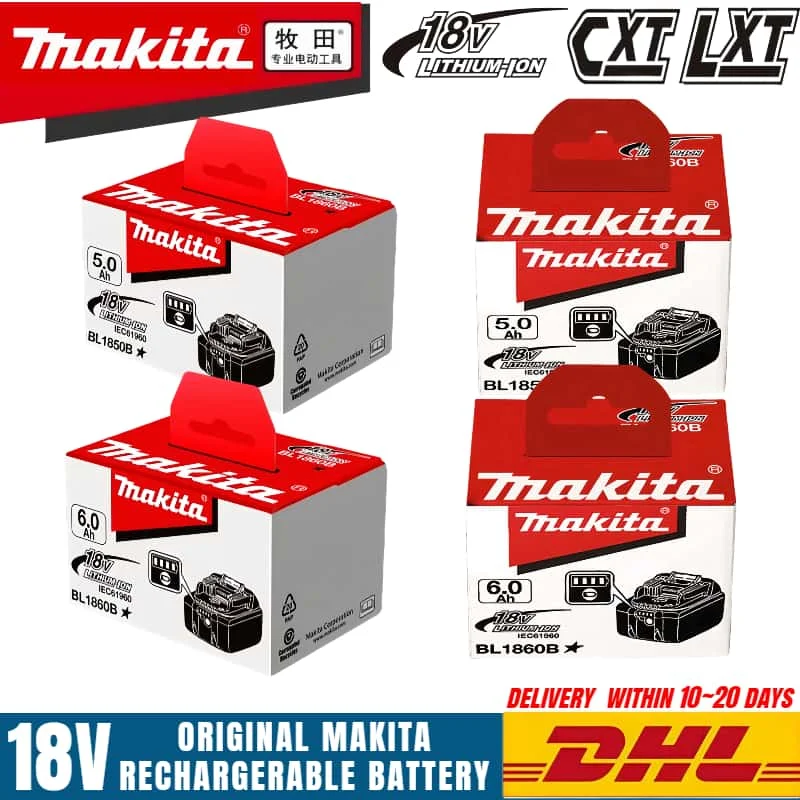 Original for Makita 18V battery rechargerable for Makita DTW600 DDF487 DTD173 DTW700 DGA404 tools Lithium durable Battery
Original for Makita 18V battery rechargerable for Makita DTW600 DDF487 DTD173 DTW700 DGA404 tools Lithium durable Battery