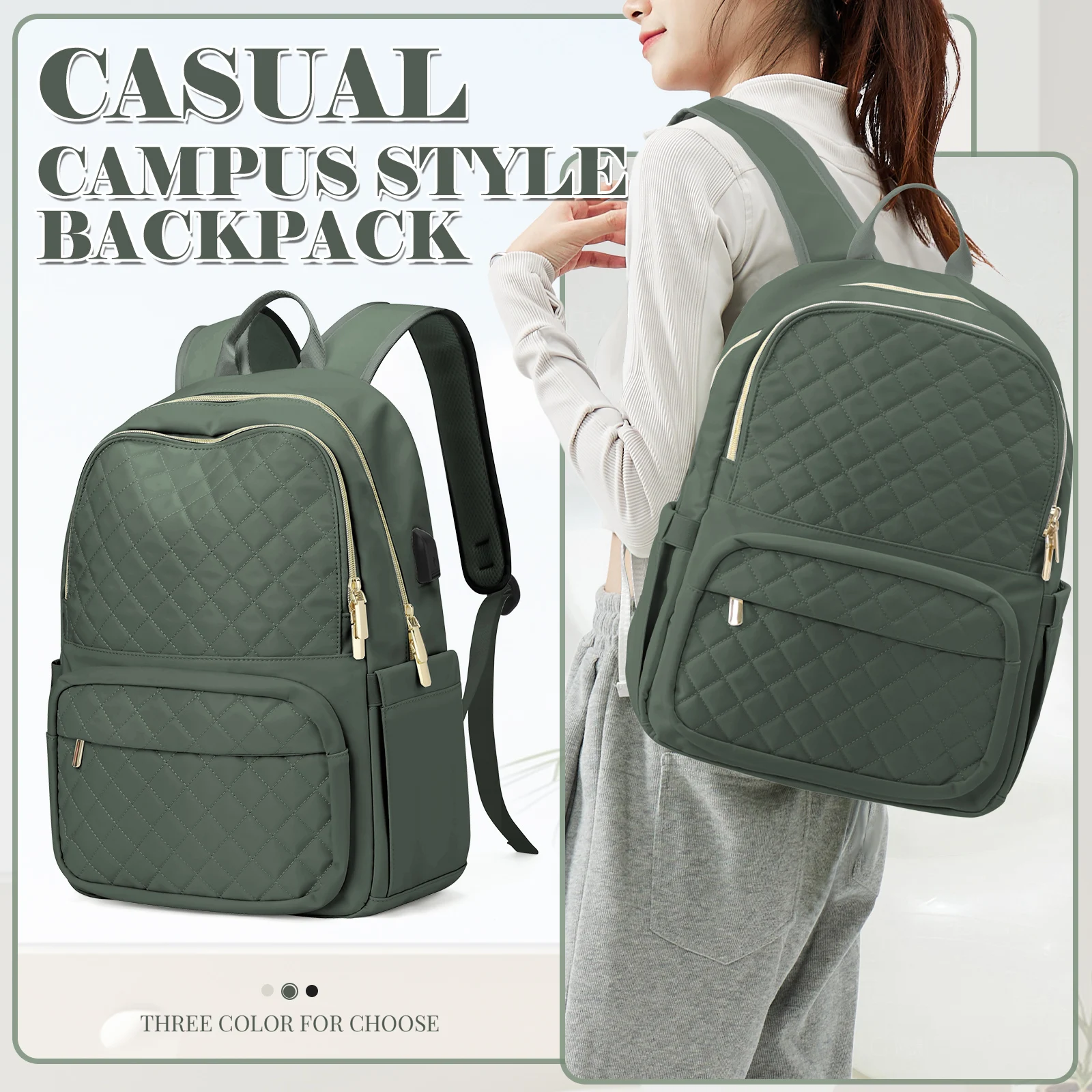 Backpacks for Women, Women's Executive Backpack, Fashian Backpacks Large Capacity Travel Backpack Laptop Backpack Hand Luggage
Backpacks for Women, Women's Executive Backpack, Fashian Backpacks Large Capacity Travel Backpack Laptop Backpack Hand Luggage