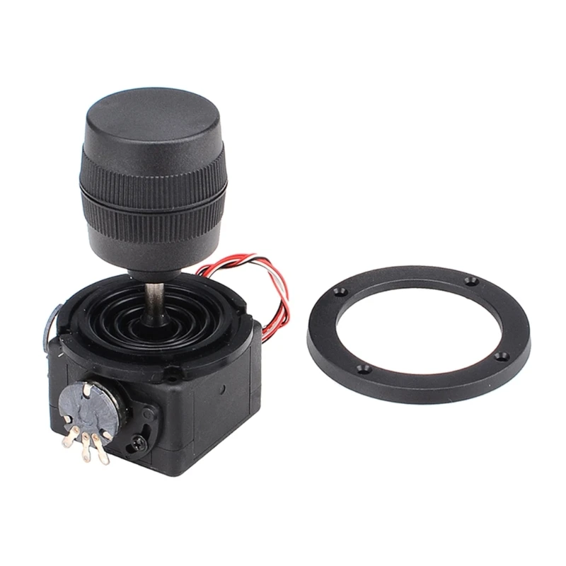 3-Axis Joystick Potentiometer with Push Button Move Photography and Television Control System Film Tool 5kΩ Controller
3-Axis Joystick Potentiometer with Push Button Move Photography and Television Control System Film Tool 5kΩ Controller
