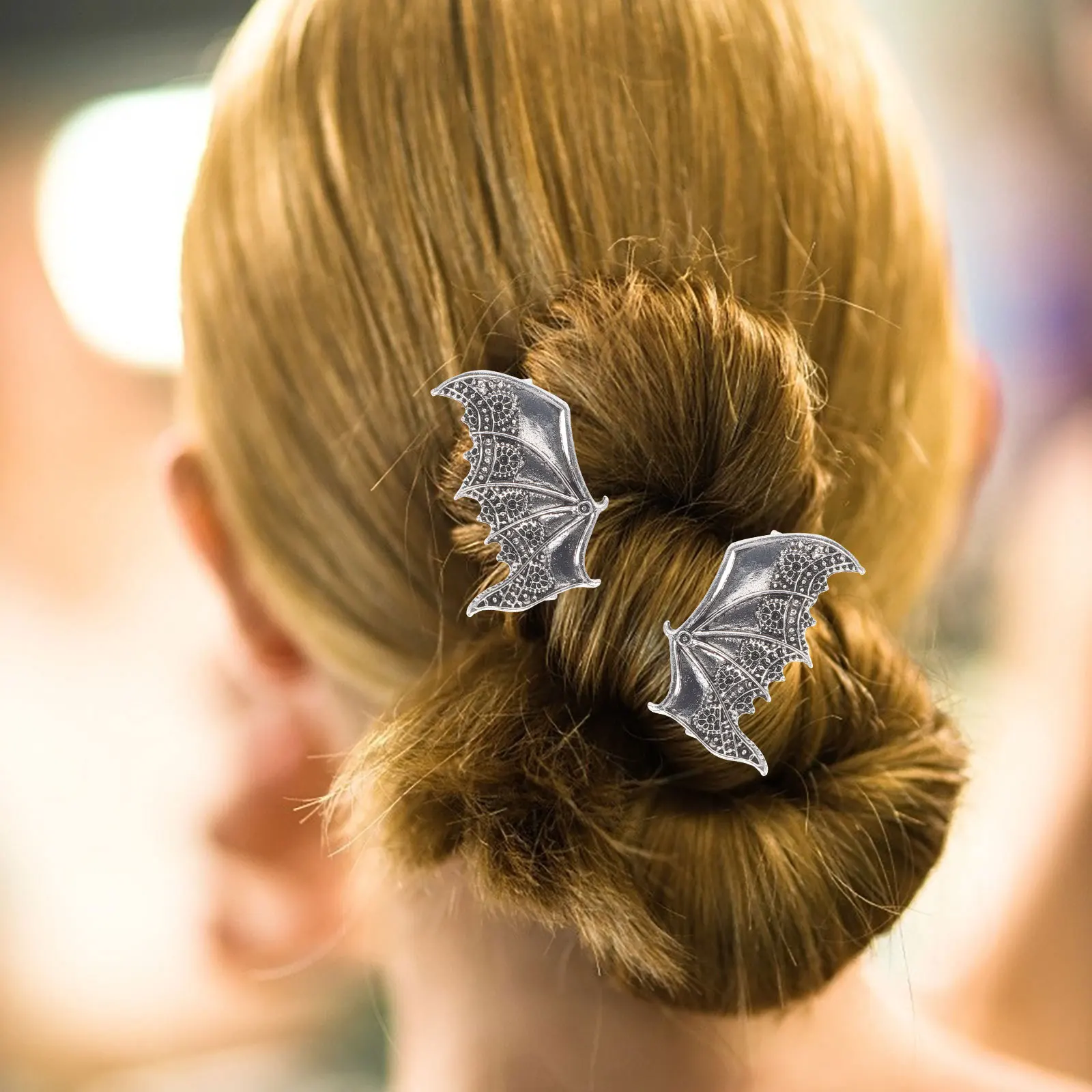 2Pairs Halloween Bat Wing Hairpins Festival Hair Clips Kids Accessories Costume Party Decoration Bat Wing Hairpins
2Pairs Halloween Bat Wing Hairpins Festival Hair Clips Kids Accessories Costume Party Decoration Bat Wing Hairpins