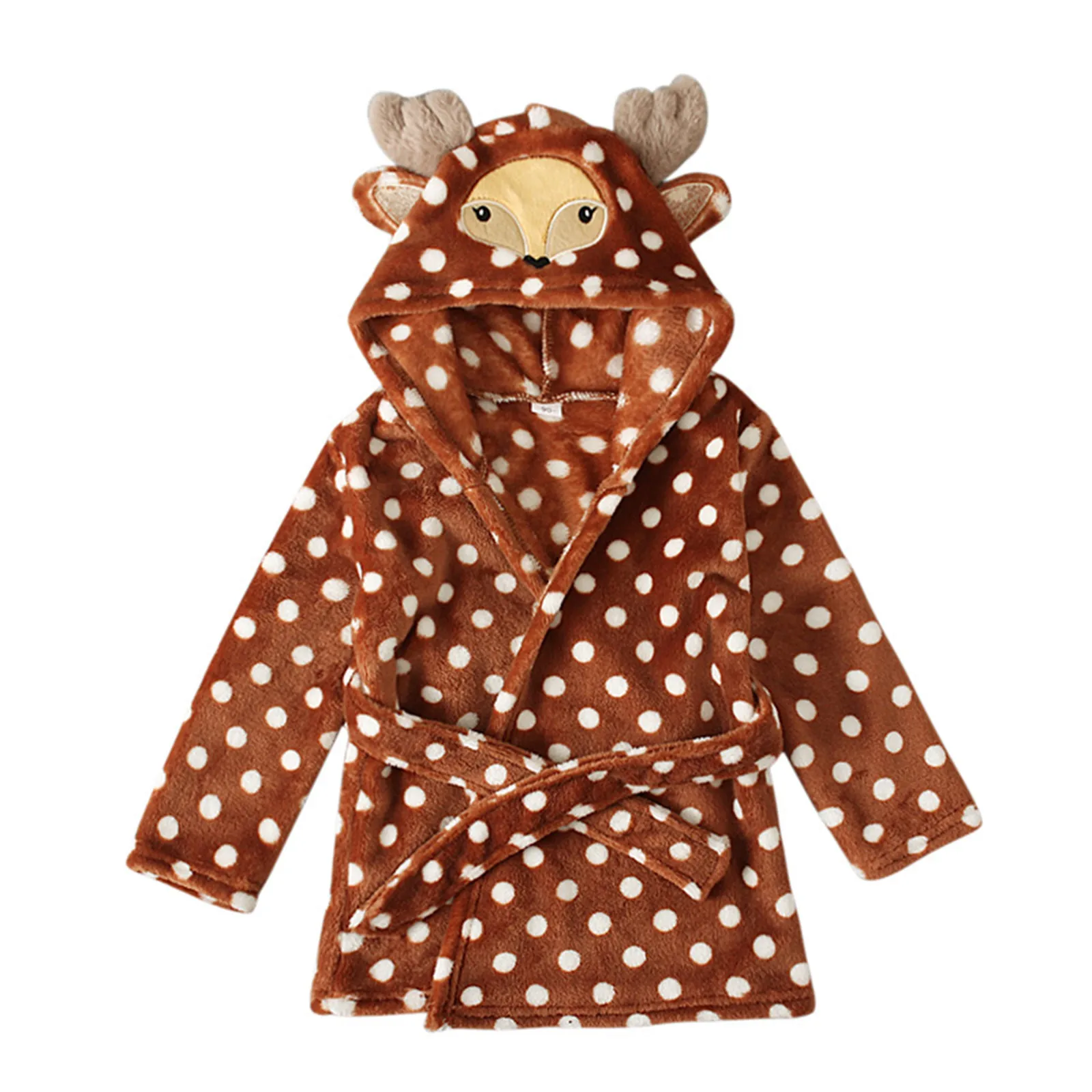 Toddler Girls Boys Long Sleeve Christmas Bathrobe Velvet Sleepdress Hooded Robes For Kids Babys Clothes Dot Pretty Girls Pajamas
Toddler Girls Boys Long Sleeve Christmas Bathrobe Velvet Sleepdress Hooded Robes For Kids Babys Clothes Dot Pretty Girls Pajamas