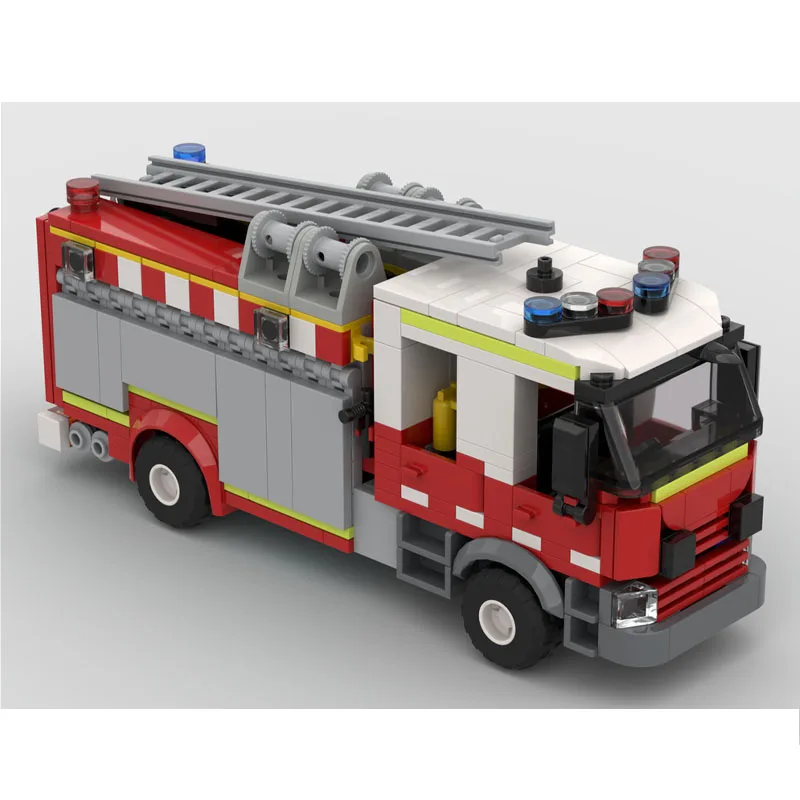 MOC-260545 New Urban Fire Pump Truck Fire Truck Building Block Model 521 Parts Boys' Children's Birthday Christmas Toy Gift
MOC-260545 New Urban Fire Pump Truck Fire Truck Building Block Model 521 Parts Boys' Children's Birthday Christmas Toy Gift