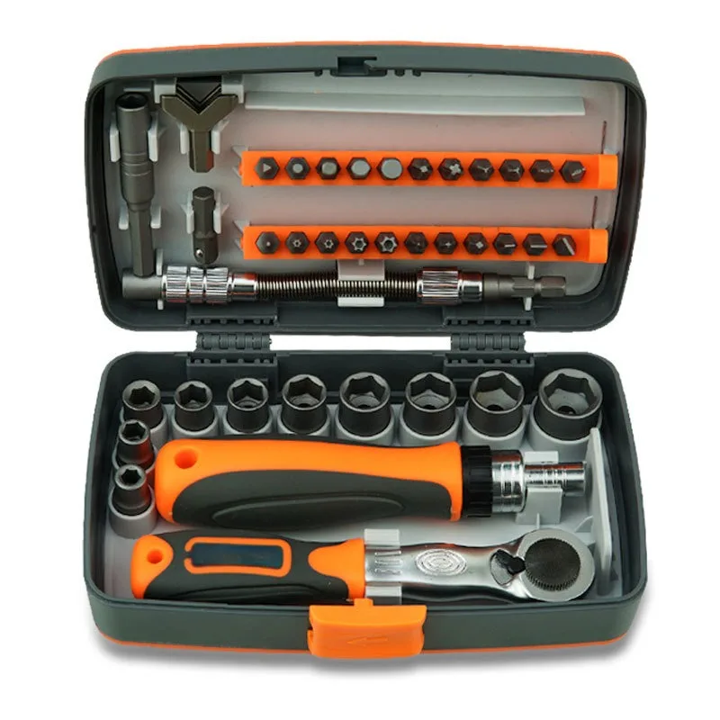 BIESUO 38 Multifunctional Household Tool Set Hardware Toolbox Manual Tools Screwdriver Set Set
BIESUO 38 Multifunctional Household Tool Set Hardware Toolbox Manual Tools Screwdriver Set Set