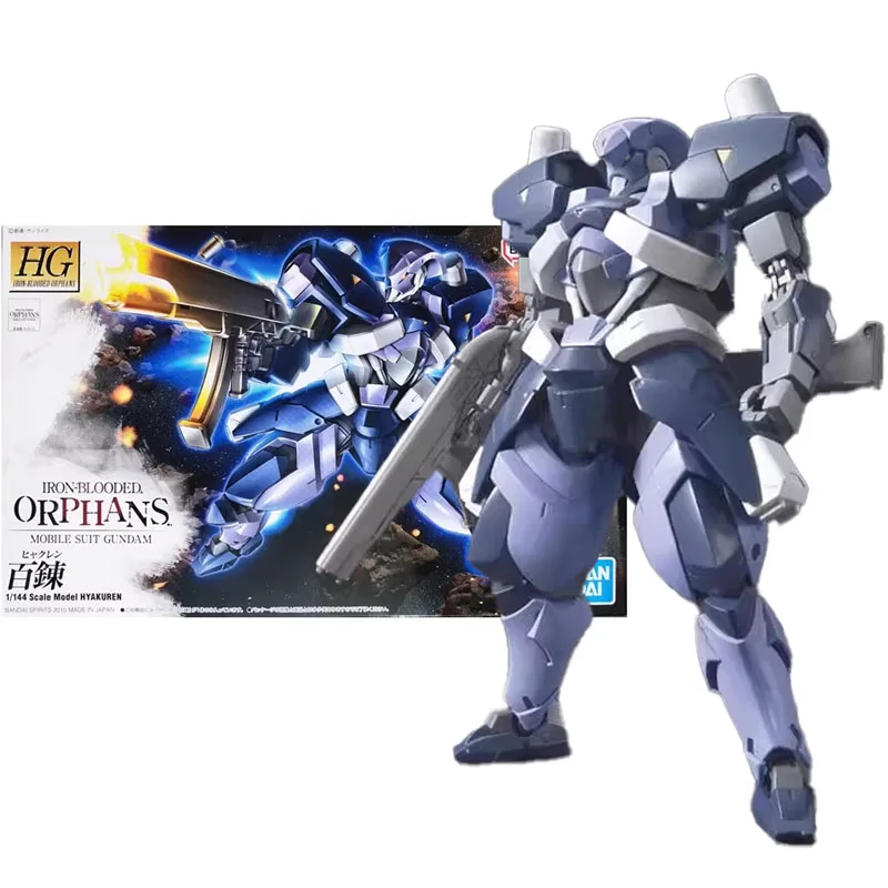 Bandai Original HG IBO 1/144 Gundam HYAKUREN Anime Assembly Model kit Action Figure Toys For Kids Collectible Gift
Bandai Original HG IBO 1/144 Gundam HYAKUREN Anime Assembly Model kit Action Figure Toys For Kids Collectible Gift
