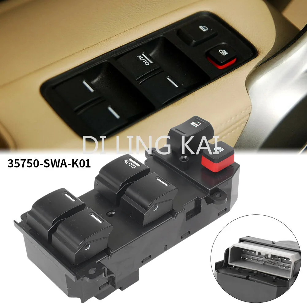 Car Spare Parts 35750-SWA-K01 for Honda CRV 2007-2011 Window Lift Switch Door Controller Switch Auto Accessories
Car Spare Parts 35750-SWA-K01 for Honda CRV 2007-2011 Window Lift Switch Door Controller Switch Auto Accessories