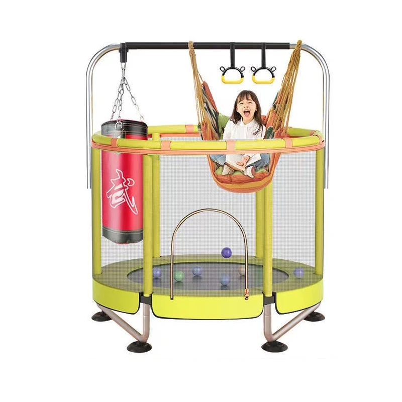 Kids Trampolines Mini Trampoline for Children with Enclosure Net and Safety Pad Recreational Trampoline with Built-in
Kids Trampolines Mini Trampoline for Children with Enclosure Net and Safety Pad Recreational Trampoline with Built-in