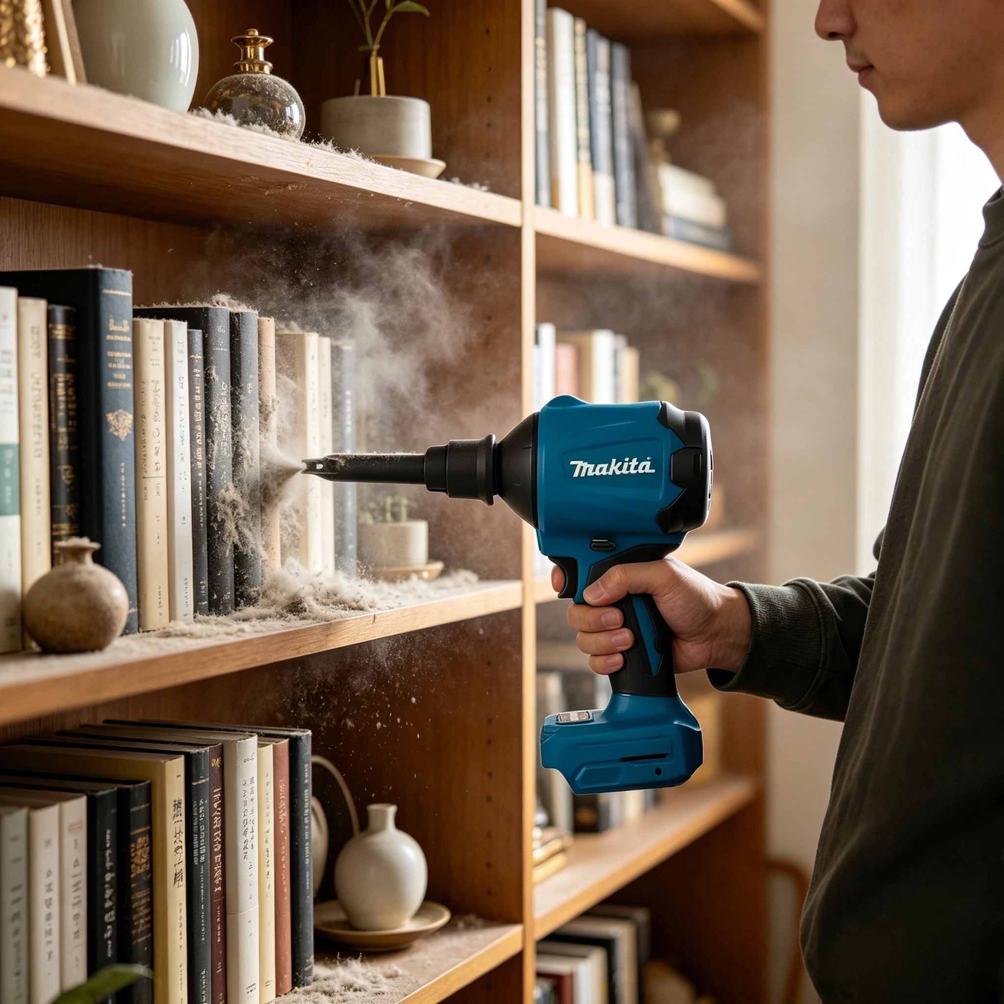 Makita 18V DAS180 High-Power Air Duster - Professional Dust Removal Gun for Narrow Spaces Power Tool(bare unit)
Makita 18V DAS180 High-Power Air Duster - Professional Dust Removal Gun for Narrow Spaces Power Tool(bare unit)